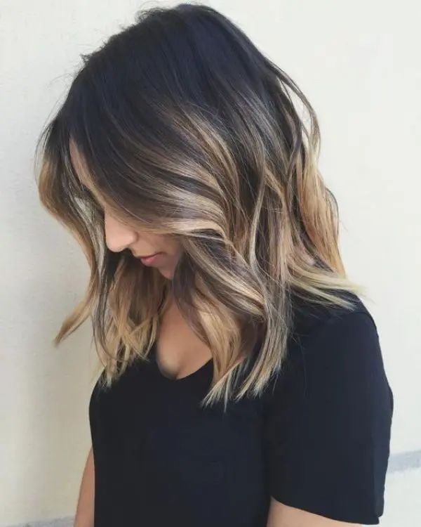 Medium Balayage Hair